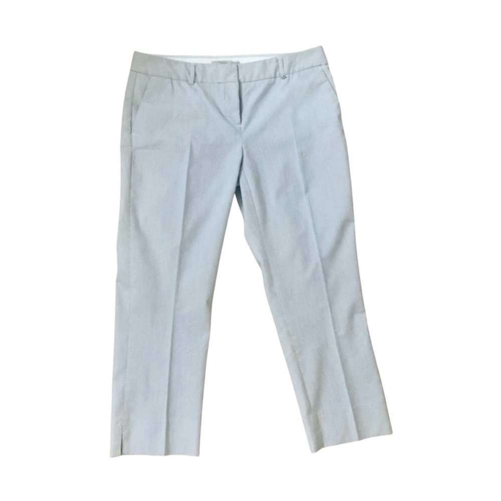 Dalia Women’s Pants Blue White Pinstripe Size 8